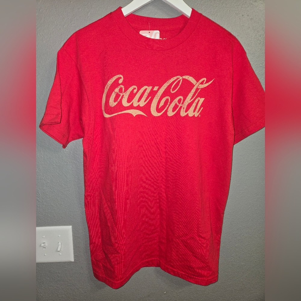 SUMMER SALE! $5 Vintage Coca Cola Tee 100% Cotton Size Medium